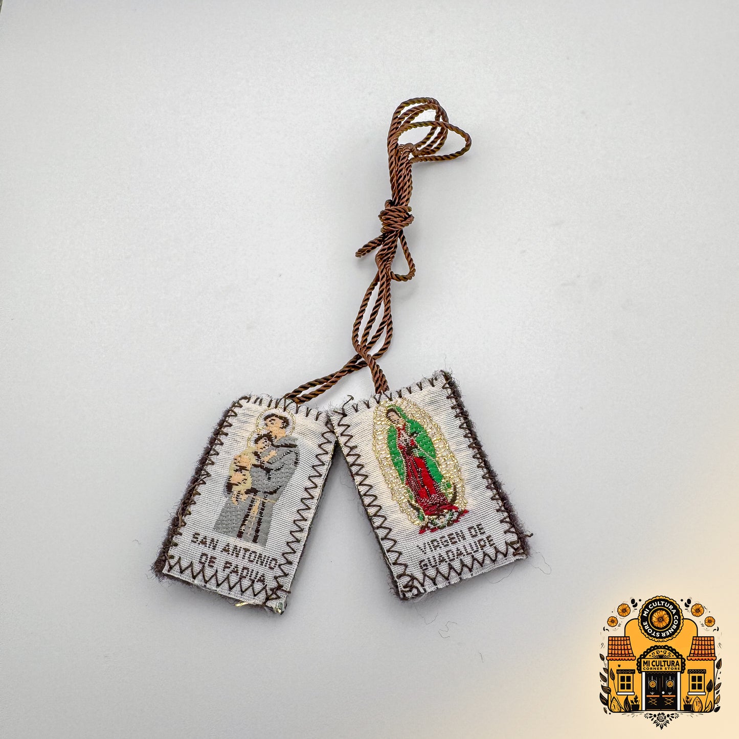 Escapulario de San Antonio de Padua y La Virgen de Guadalupe/ Scapular of San Antonio of Padua and Virgen de Guadalupe