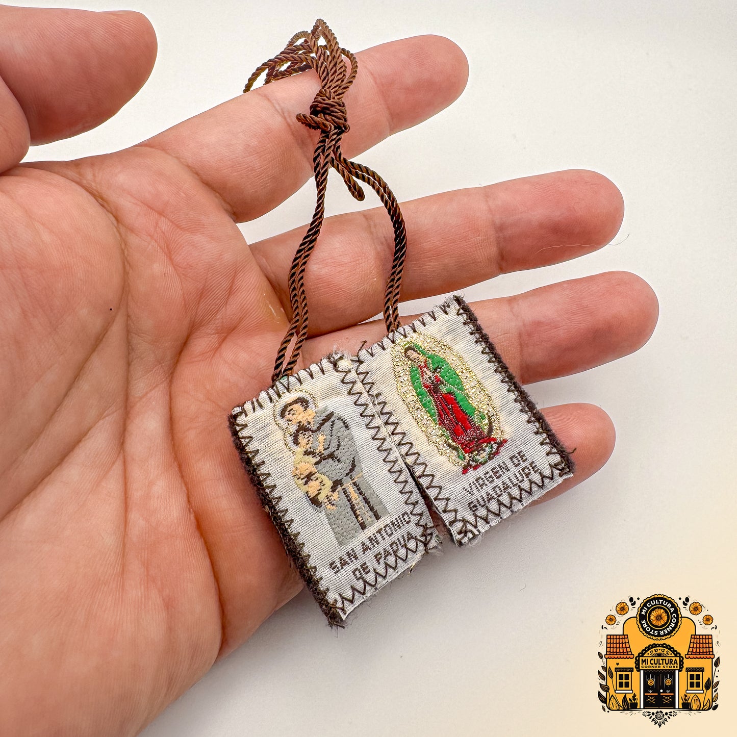 Escapulario de San Antonio de Padua y La Virgen de Guadalupe/ Scapular of San Antonio of Padua and Virgen de Guadalupe