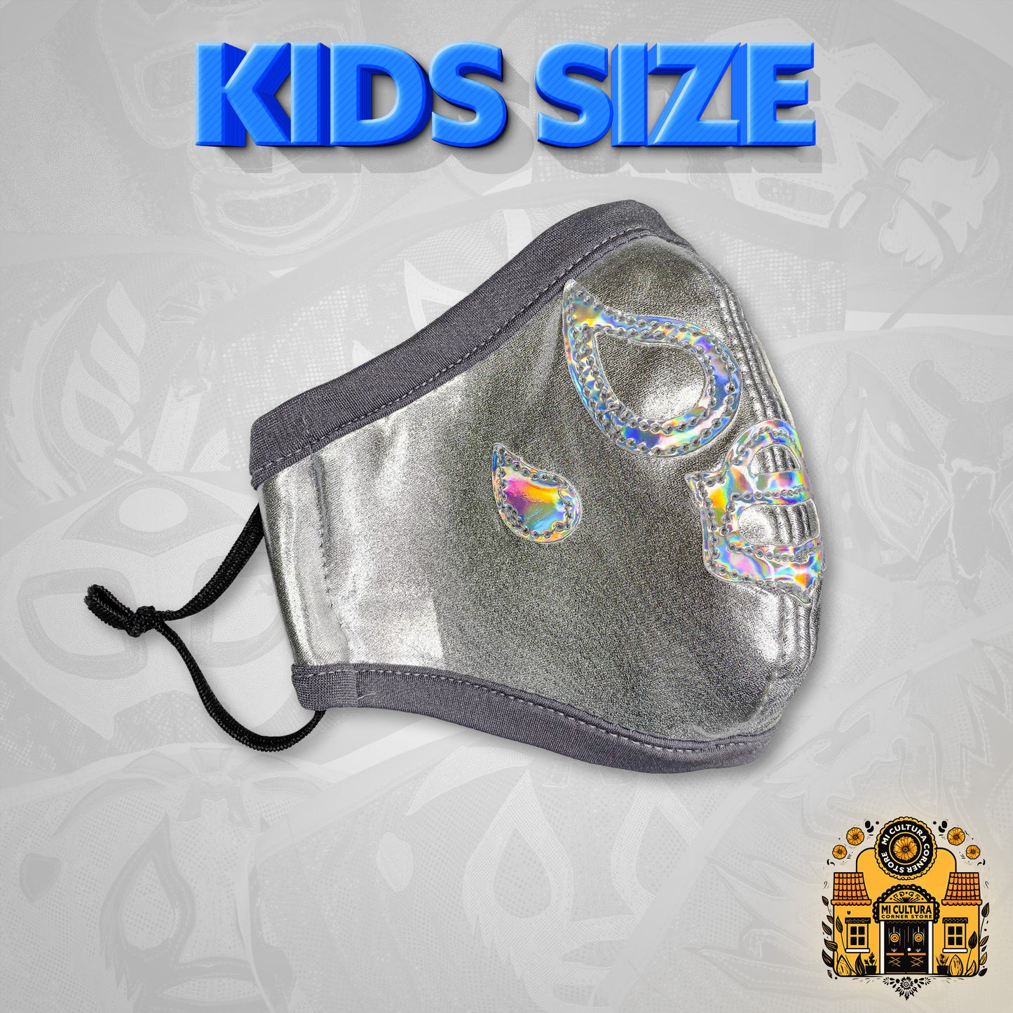 El Santos Kids Size Luchador Face Cover