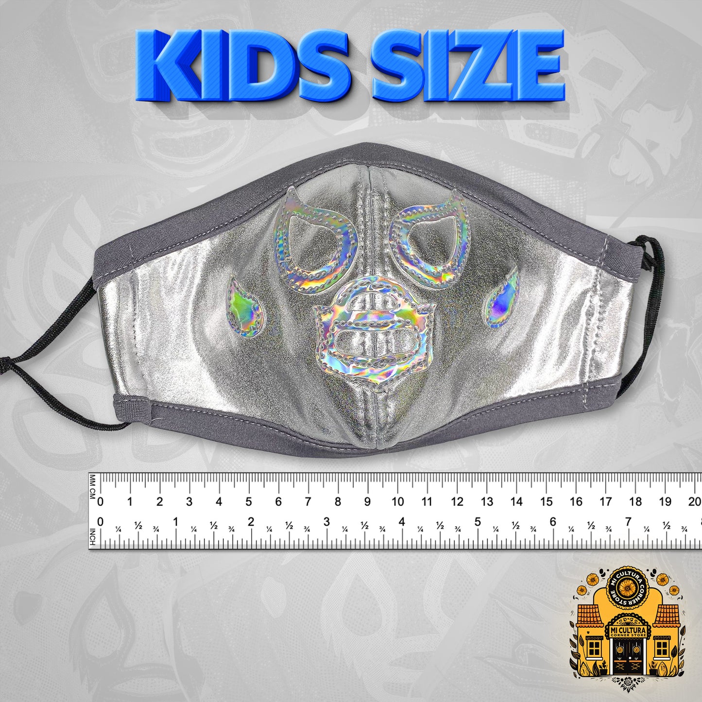 El Santos Kids Size Luchador Face Cover