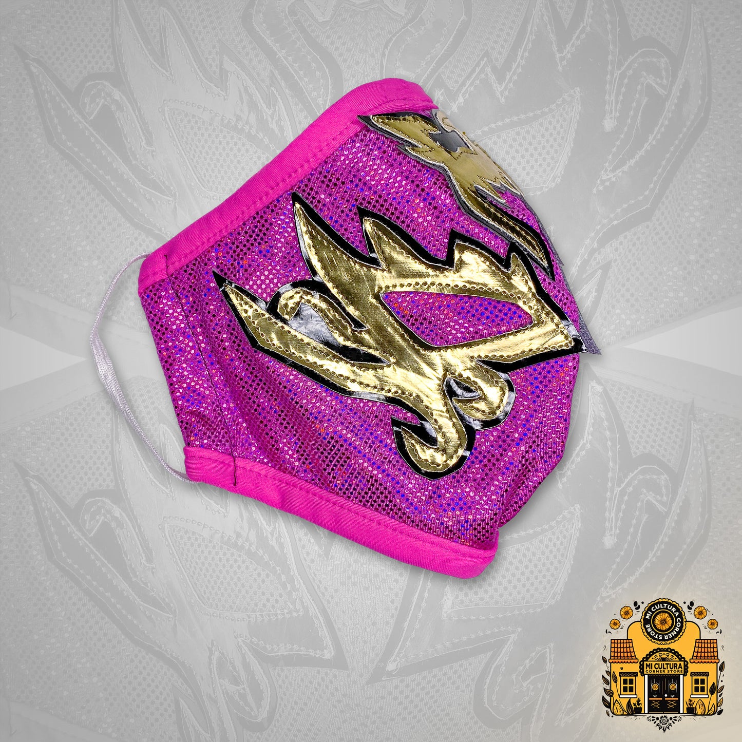 La Hiedra Luchadora Face Cover